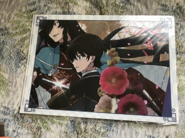 226クリアファイル 刀剣乱舞 花丸 in KIDDY LAND エンディングクリアファイル 和泉守兼定 堀川国広 キディランド イベント 拍卖
