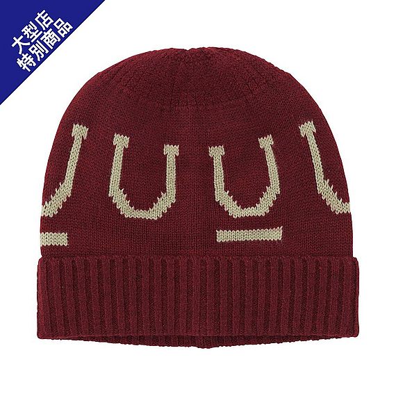 【新品・レッド】UU ユニクロ × アンダーカバー ニットキャップ ビーニー レッド 帽子 ヒートテック KIDS UNDERCOVER ニット帽子拍卖