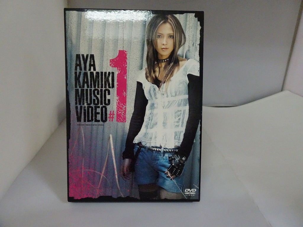 UD346★DVD 上木彩矢 AYA KAMIKI MUSIC VIDEO セル版 盤面良好 外箱・ケース・ジャケット・ブックレット付き拍卖