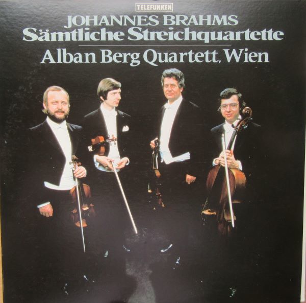 K033 ブラームス 弦楽四重奏曲全曲 ウィーン・アルバン・ベルク四重奏団拍卖
