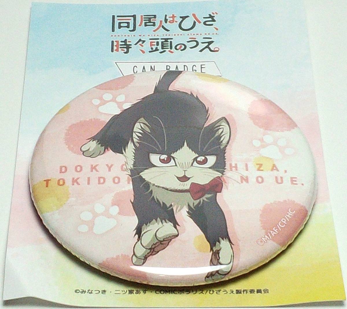 ■同居人はひざ、時々、頭のうえ。 カンバッジ ハル Δ郵送無料 G3-163拍卖