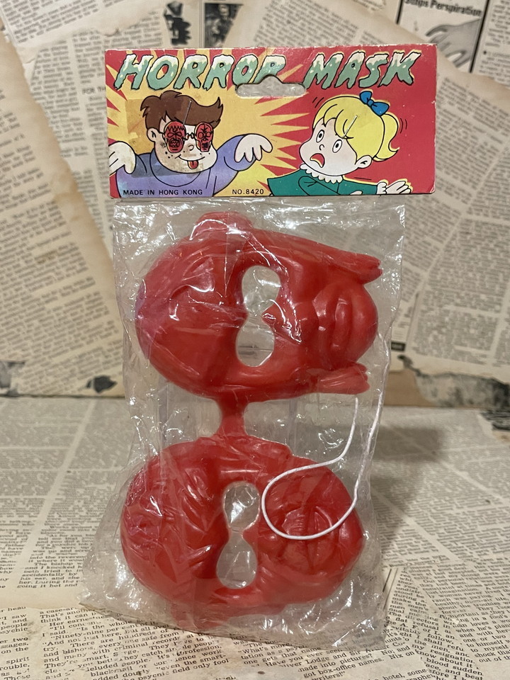 ☆1970年代/モンスター/駄玩具/メガネ/ビンテージ/フランケン/Horror mask/Monster Glasses(70s/MIP) MT-158拍卖