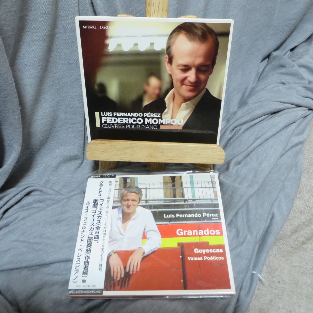 中古CD2枚セット、ルイス・フェルナンド・ペレス(ピアノ)超絶技巧演奏、ジャケに痛みあり拍卖