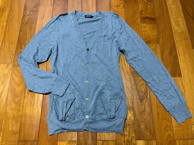 バーバリーブラックレーベル ニットカーディガン Lサイズ b578拍卖