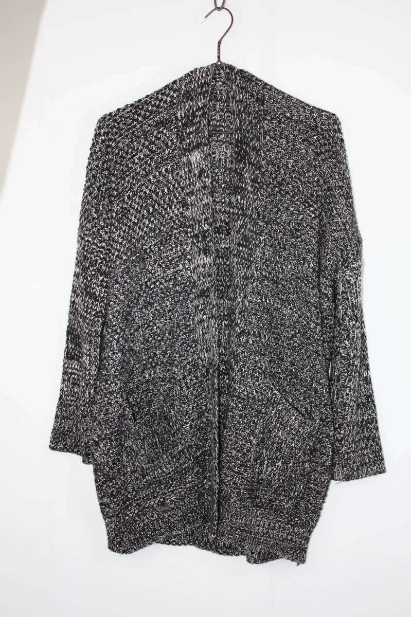 PARK GIRL ニットアウター ブラック×ホワイト Mサイズ拍卖