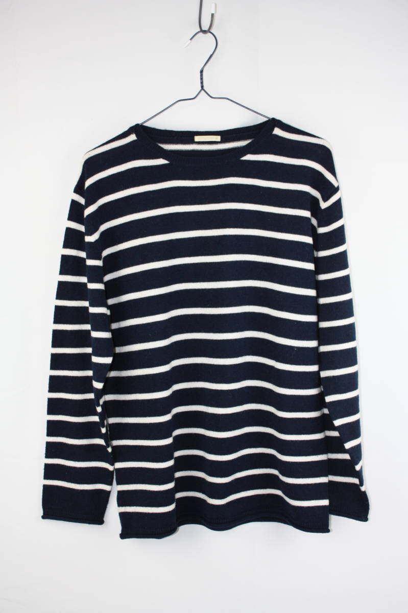 GU メンズ ニット セーター ボーダー Mサイズ拍卖