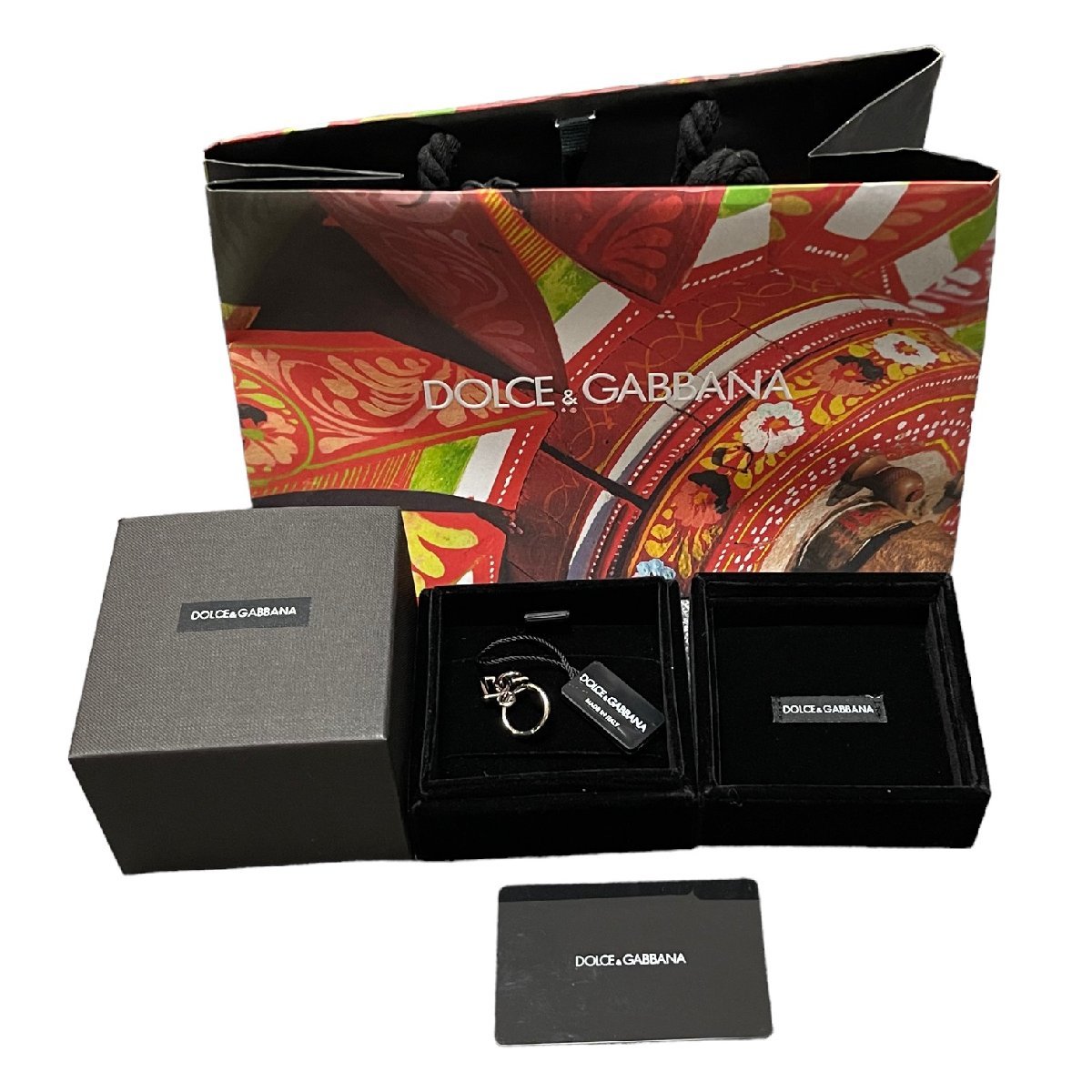 【未使用】DOLCE&GABBANA ドルチェ&ガッバーナ DGロゴ シルバーピアス WEO5L2 W1111 87655 片耳 アクセサリー L52240RD拍卖