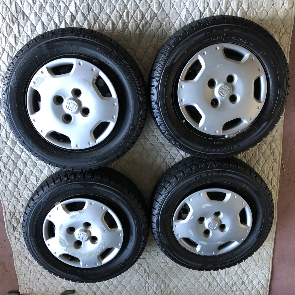 バモス スタッドレス タイヤホイールセット②拍卖