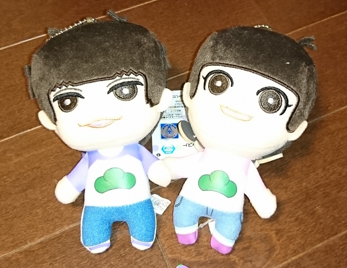 おそ松さん on STAGE2 出演キャストがおそ松さんのキャラになっちゃった! ぬいぐるみ ~6つ子~ 一松 トド松拍卖
