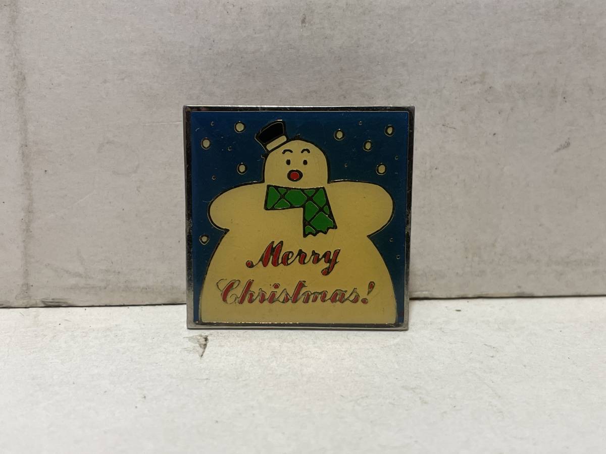 ピンバッチ クリスマス 雪だるま スノーマン拍卖