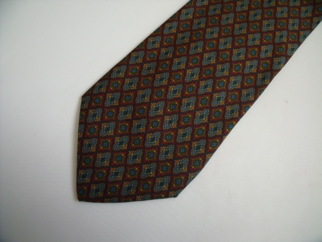 $ 新品 $ 大人気♪ ● ブランド ネクタイ ● COACH ◆ コーチ ◆ 小紋 総柄 ◆ 黒 ブラック系 × マルチカラー系 ◆ 送料無料!!拍卖