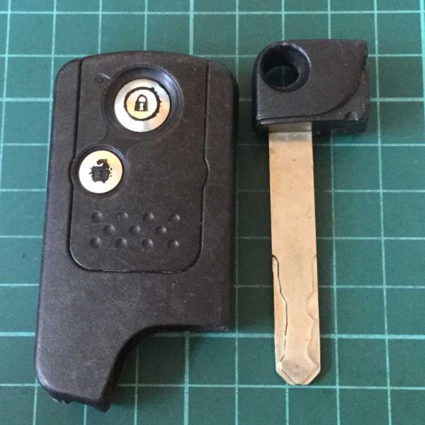 HD13532点灯 ホンダ 純正 72147-SFA-J01 スマートキー 2ボタンキーレス リモコン ライフ ゼスト フィット オデッセイ等拍卖