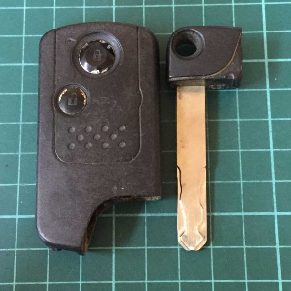 HD13520点灯 ホンダ 純正 72147-SFA-J01 スマートキー 2ボタンキーレス リモコン ライフ ゼスト フィット オデッセイ等拍卖
