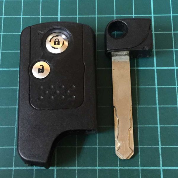 HD13491点灯 ホンダ 純正 72147-SFA-J01 スマートキー 2ボタンキーレス リモコン ライフ ゼスト フィット オデッセイ等拍卖