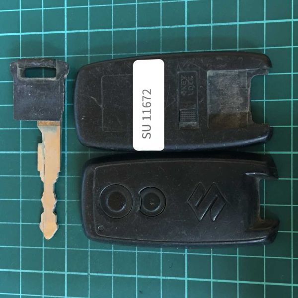 SU11672 スズキ U43PB14B 2ボタン スマートキー キーレスリモコン モコ セルボ フレア ワゴンR MRワゴン等 日産マツダAZワゴン MG22S MH22S拍卖