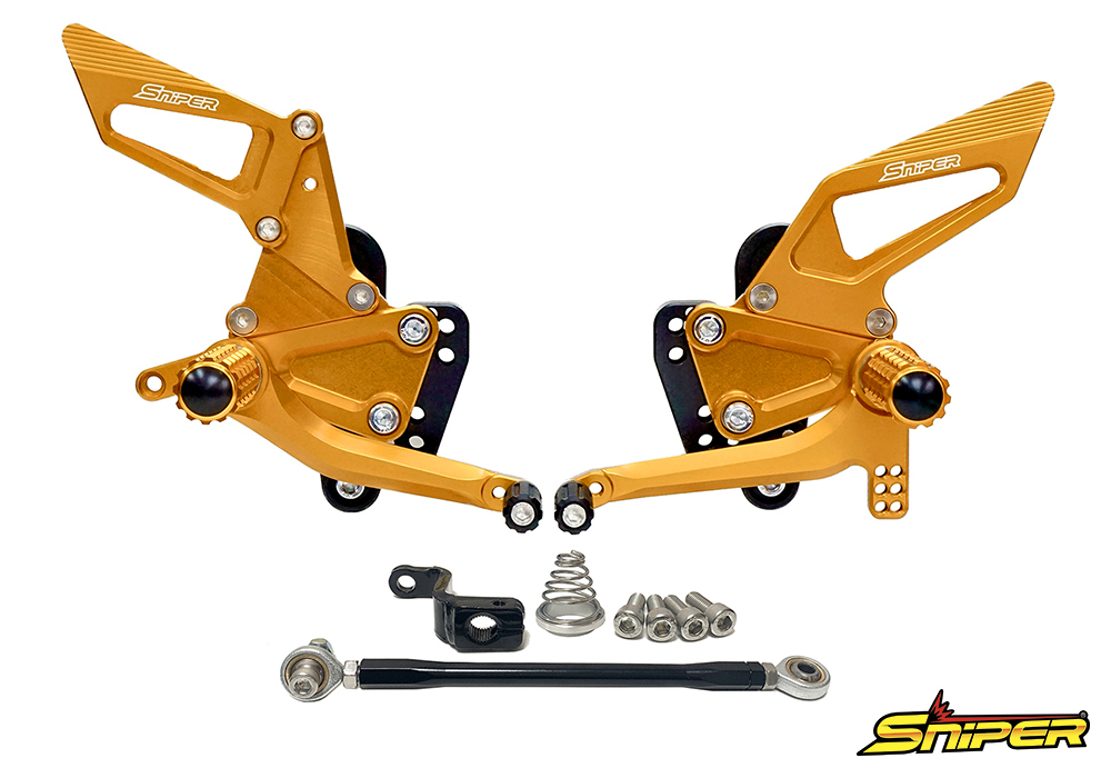 Dax125/ダックス125/ST125 バックステップ 金 SNIPER スナイパー SP0164GD拍卖