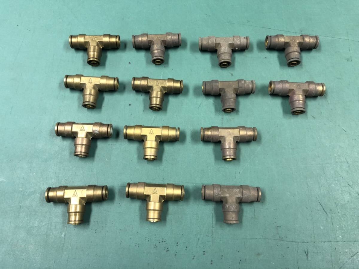 エアサス 継手 チーズ 10mm ワンタッチ ハイスピード ユニバーサルエアー拍卖