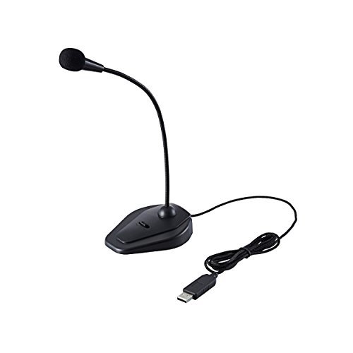 エレコム マイク USBマイク 切り替えスイッチ付き ブラック HS-MC05UBK拍卖