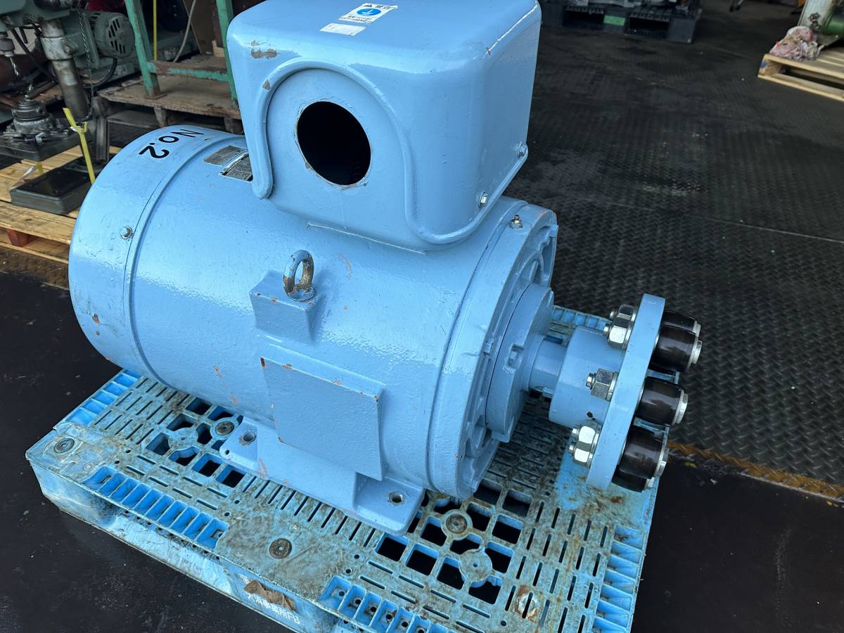 日立 3相200V-220V 400V-440V 50hz/60hz 75KW 設備保全 三相モーター モーター インダクションモーター 電動モーター拍卖