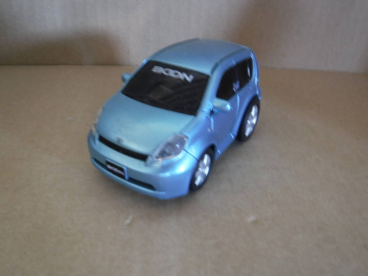 【中古品】ダイハツ BOON プルバックミニカー 【水色】拍卖