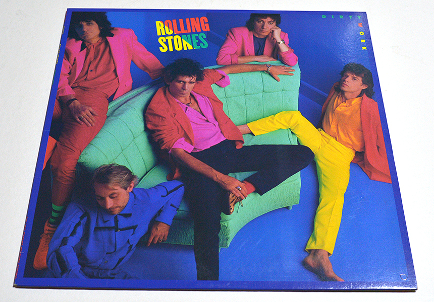 ■ R0LLING STONES / DIRTY WORK ■LPレコード日本盤・中古拍卖