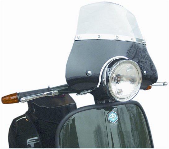 Vespa ベスパ 風防 スクリーン 215x425mm PX P 黒 ブラック拍卖