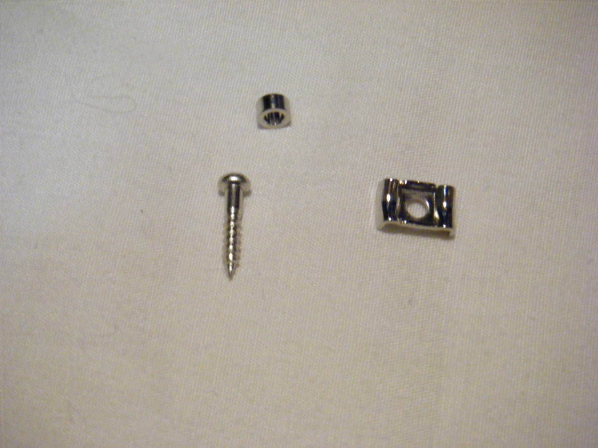 GOTOH ・ゴトー ・RG105-C・ストリングガイド・ネジ、スペーサー付属・スペーサー高さ2.5ミリ・ニッケル・新品拍卖