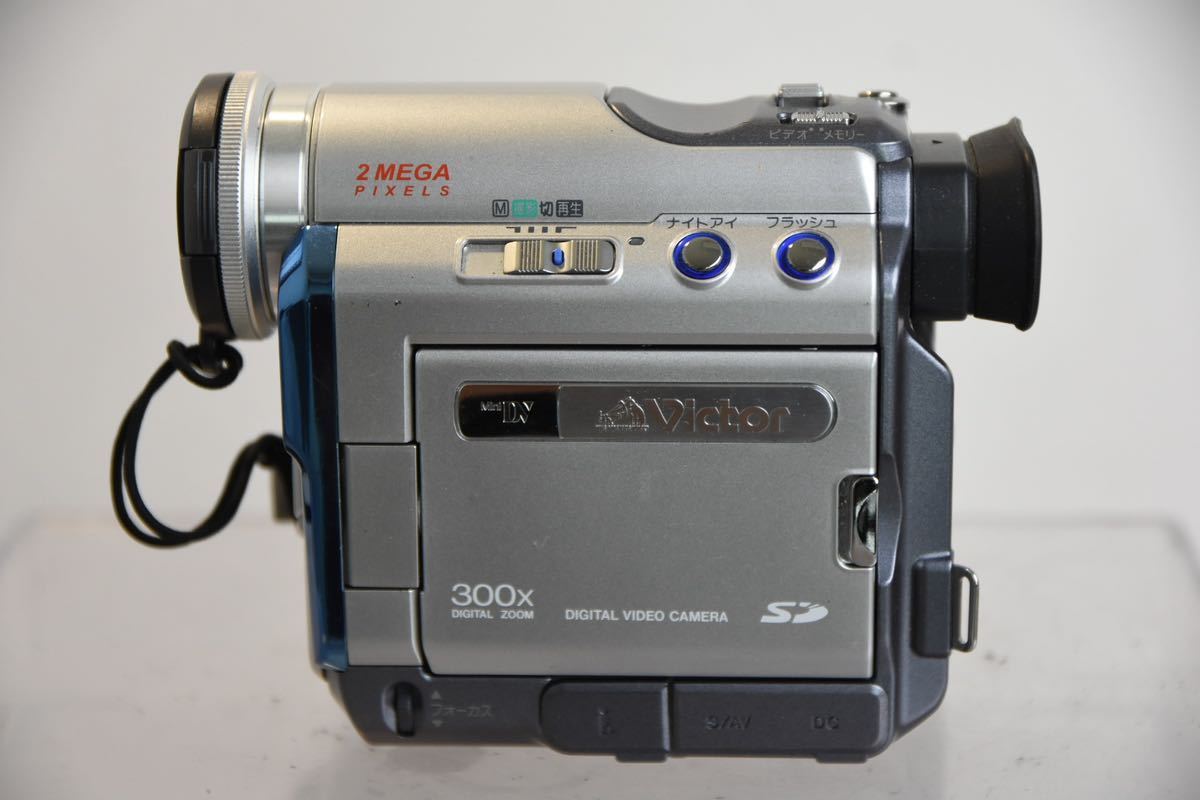デジタルビデオカメラ Victor ビクター GR-DZ17 231009W63拍卖