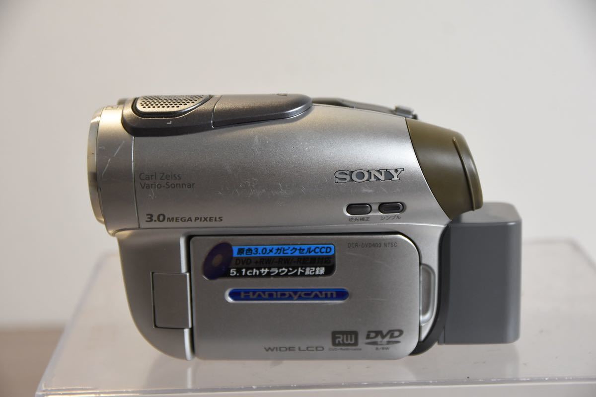 デジタルビデオカメラ SONY ソニー ハンディカム DCR-DVD403 231022W44拍卖