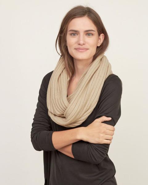 本物保証 絶版 A&F アバクロ One Size Camel スヌード マフラー Abercrombie & Fitch ストール 男女兼用 ベージュ MB ユニクロ GU拍卖