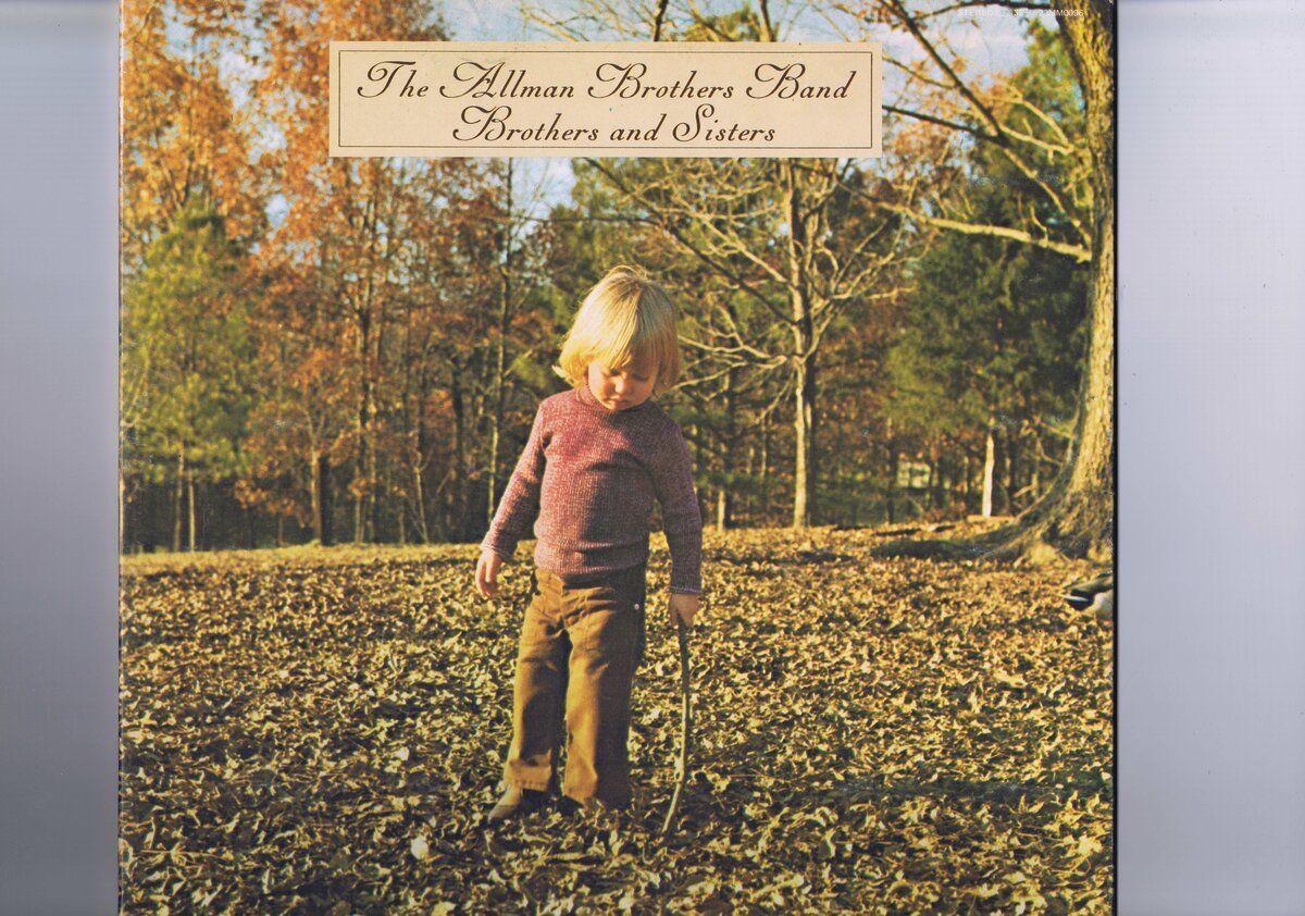 インサート付き The Allman Brothers Band Brothers And Sisters ブラザーズ & シスターズ オールマン・ブラザーズ・バンド 23MM 0096拍卖