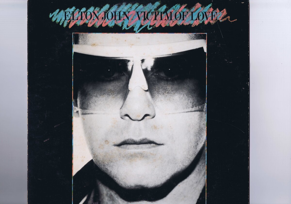 インサート付き 国内盤 LP Elton John / Victim Of Love / ヴィクティム・オブ・ラブ 恋に捧げて エルトン・ジョン RJ-7640拍卖