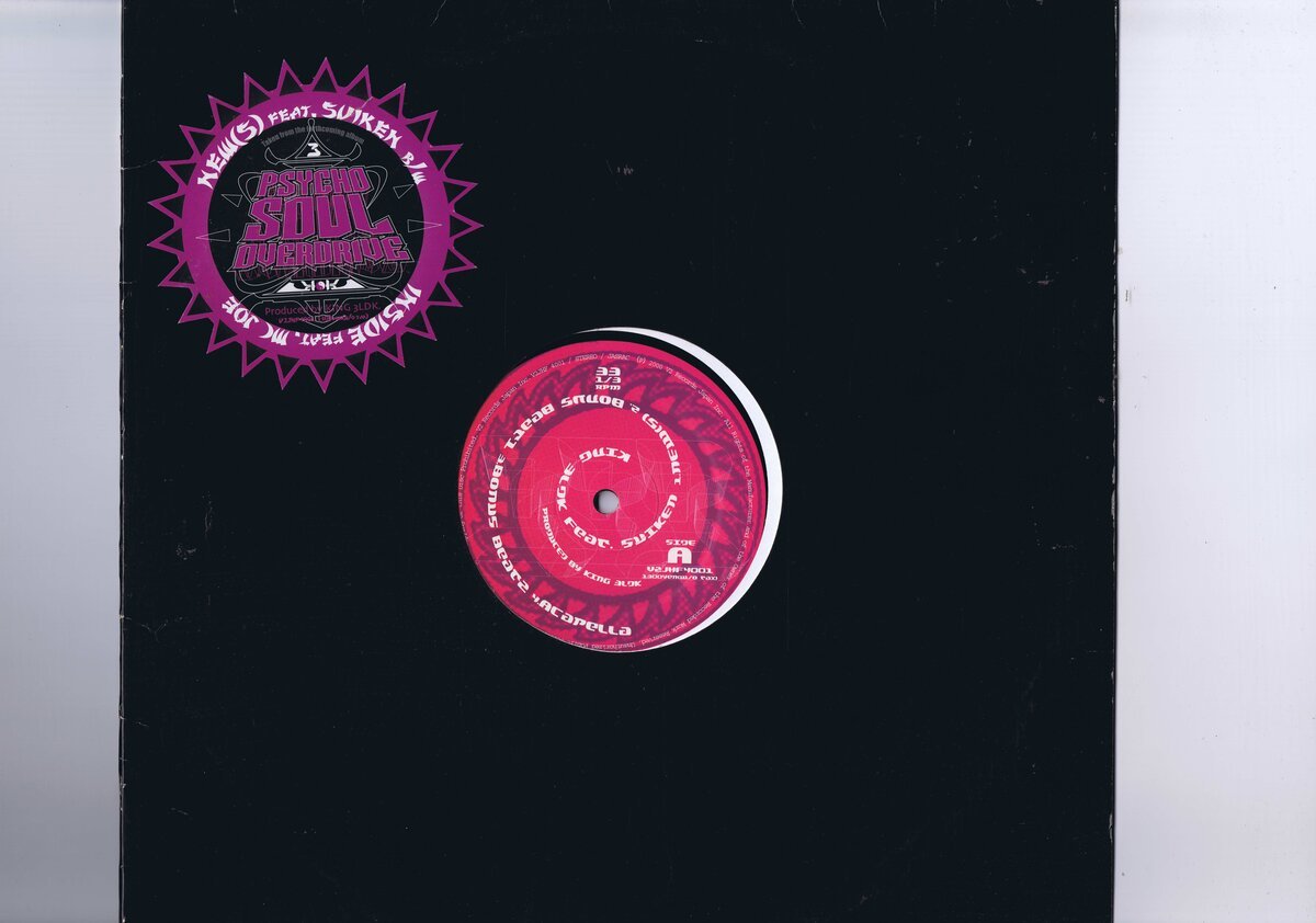 国内盤 12inch King 3LDK / New (S) B/W Inside / Suiken MC Joe none, V2JHF 4001拍卖