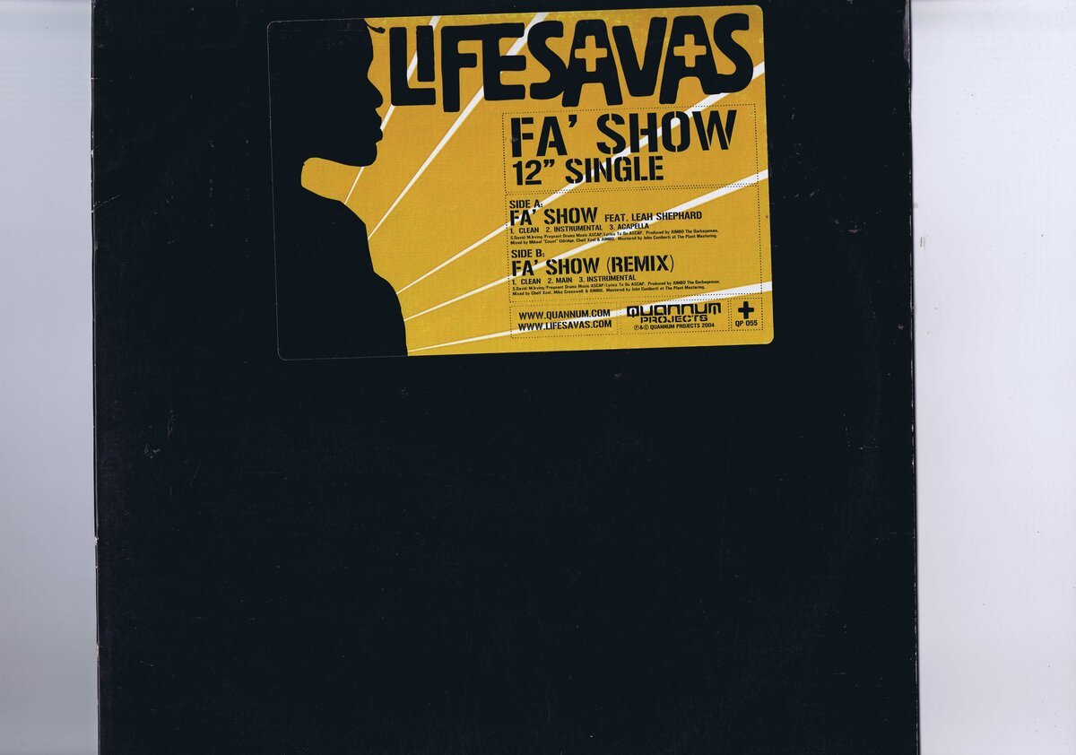 US盤 12inch Lifesavas / Fa' Show QP 055拍卖