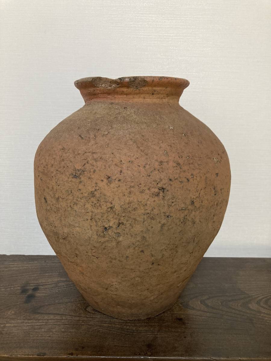 【家船】古信楽 壺 室町時代 桂又三郎箱書拍卖