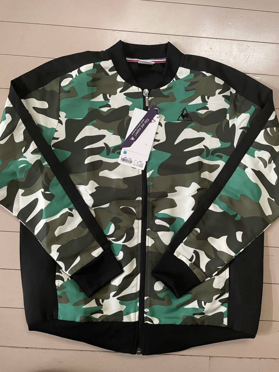 ルコックスポルティフ レディース クロスジャケット Mブラック拍卖