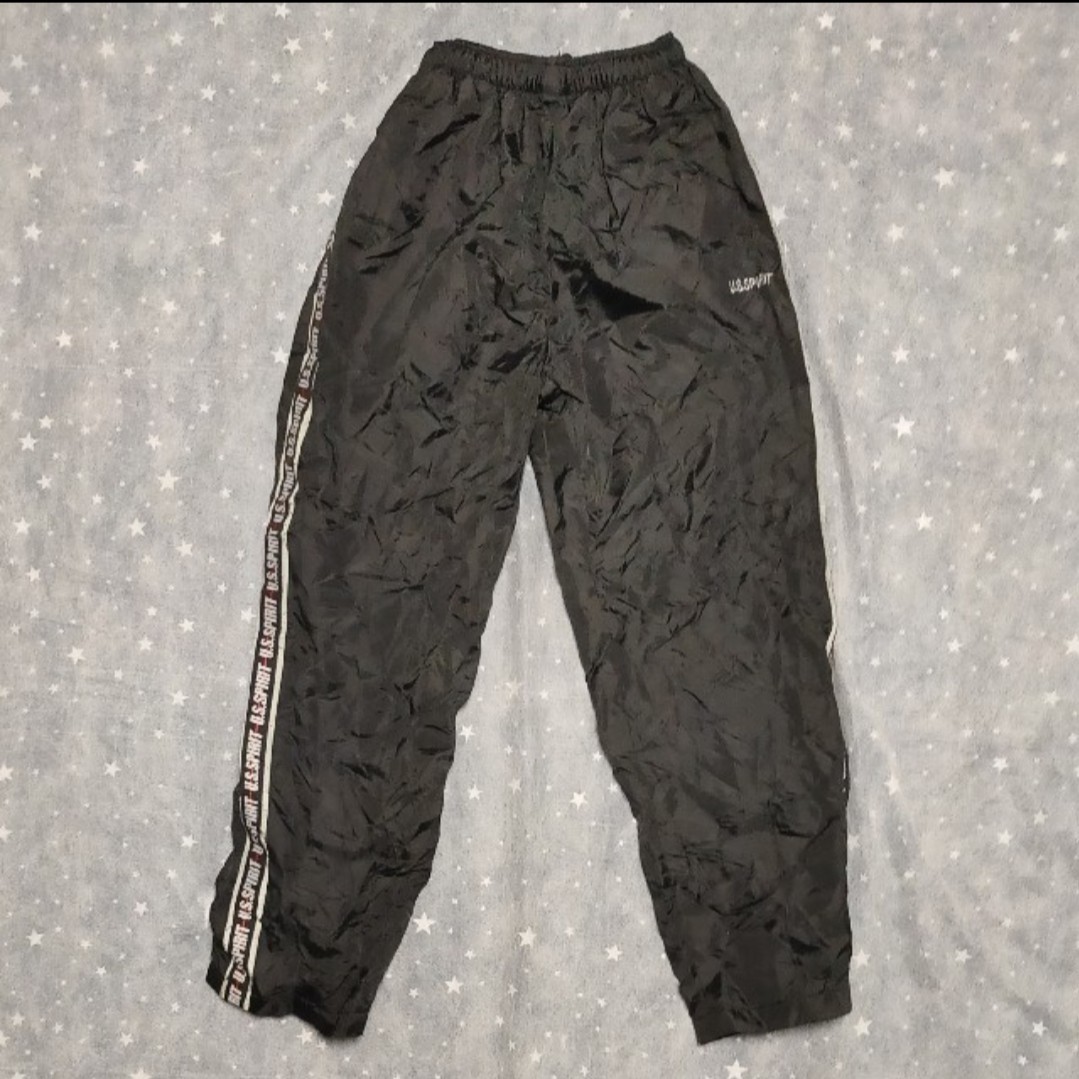 裏起毛?シャカシャカパンツ 140 ブラック拍卖