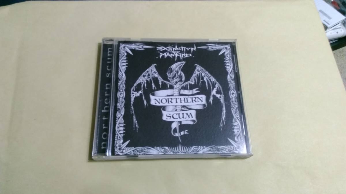 Extinction Of Mankind - Northern Scum☆Acephalix Anti Cimex Nausea Axegrinder Deviated Instinct Hellshock Misery Filth of Mankind 拍卖