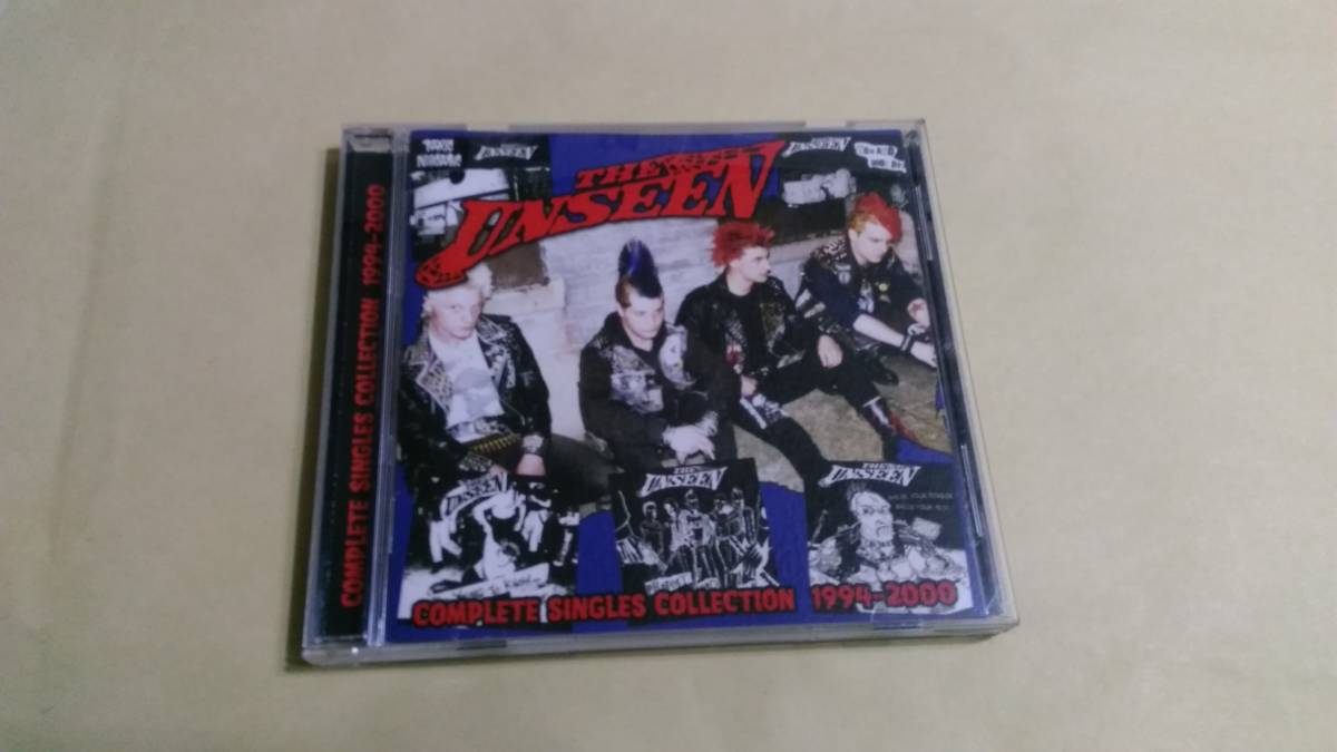 送料込 The Unseen ‐ Complete Singles Collection 1994-2000☆Oxymoron US Bombs Total Chaos Casualties Restarts Acidez Chaos UK拍卖