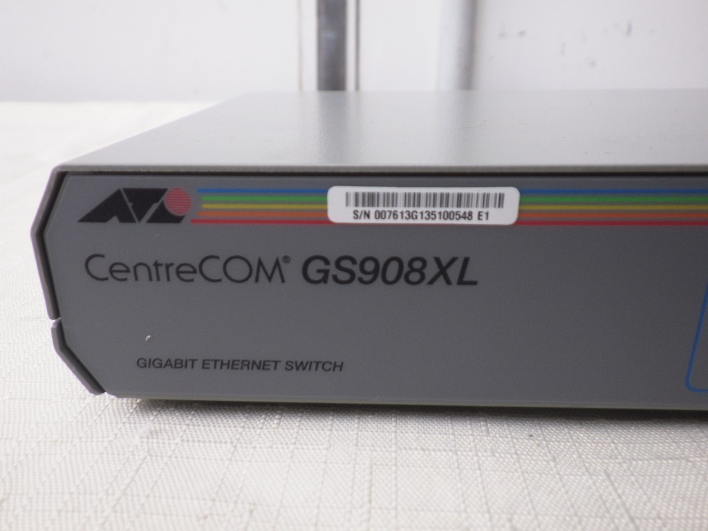 T■CentreCOM GS908XL/8ポートギガビットイーサネット/ネットワークハブ LAN/複数台あり【K0201W1LEFT2】拍卖