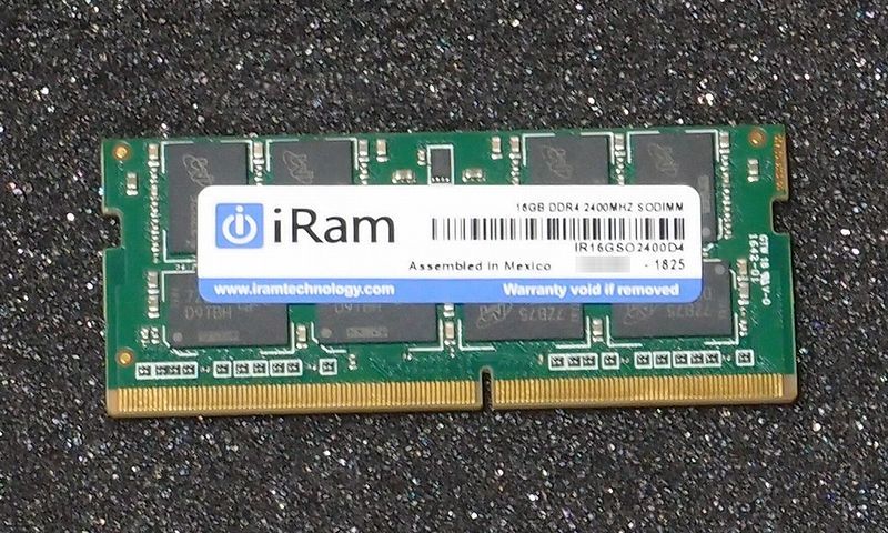 iRam IR16GSO2400D4 16GB DDR4 SO-DIMM Apple iMac(2017 27インチ)対応 #1拍卖