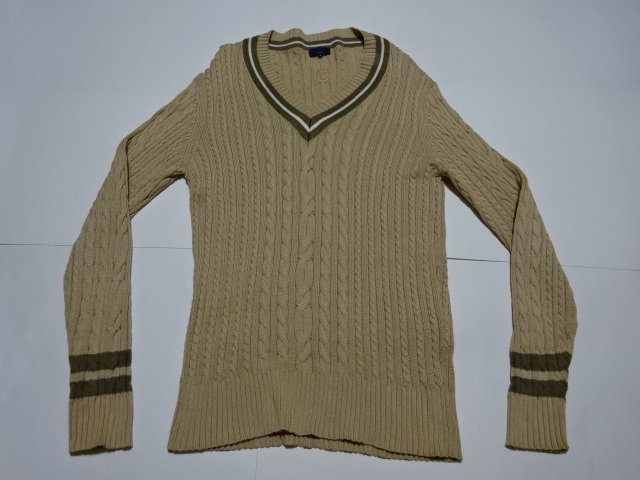 ●SHUIPS シップス ニット Vネック コットン セーター M●1116●拍卖