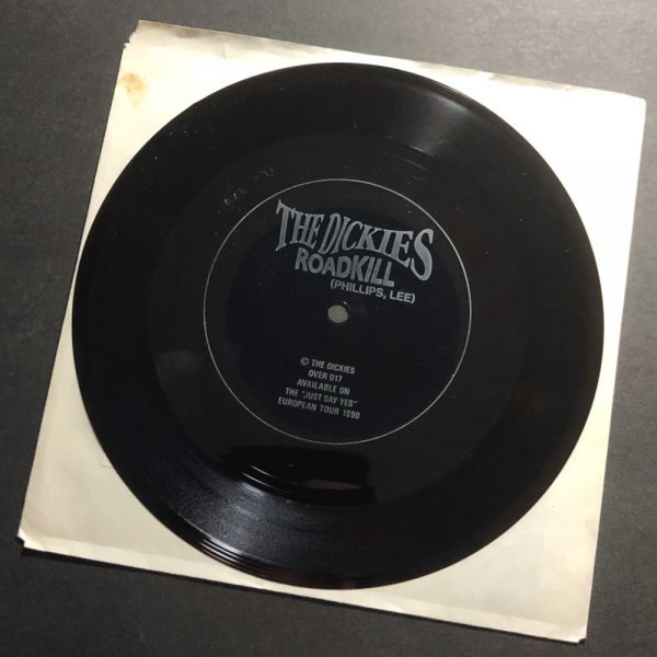 THE DICKIES Road Kill UK盤 45回転 片面ソノシート 1990拍卖