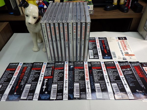 令1|無傷!★ CD(11枚セット) / 帯付 ★アナーキー、THE ROCK BANDまとめてセット|ロックンロール パンクPUNK拍卖