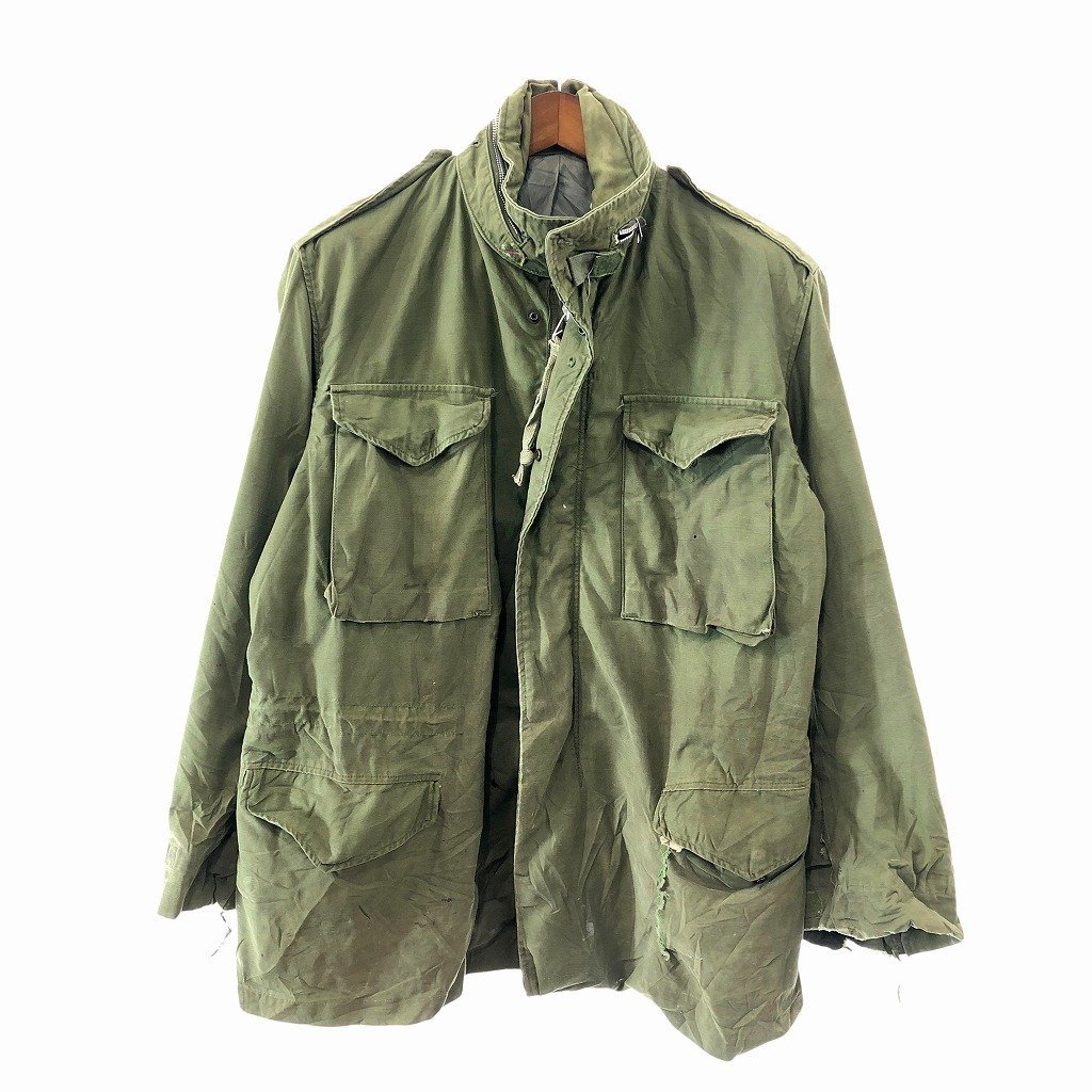 60年代 米軍実物 U.S.ARMY M-65 フィールドジャケット2nd グレーライナー ミリタリー (メンズ M-R) O9736拍卖