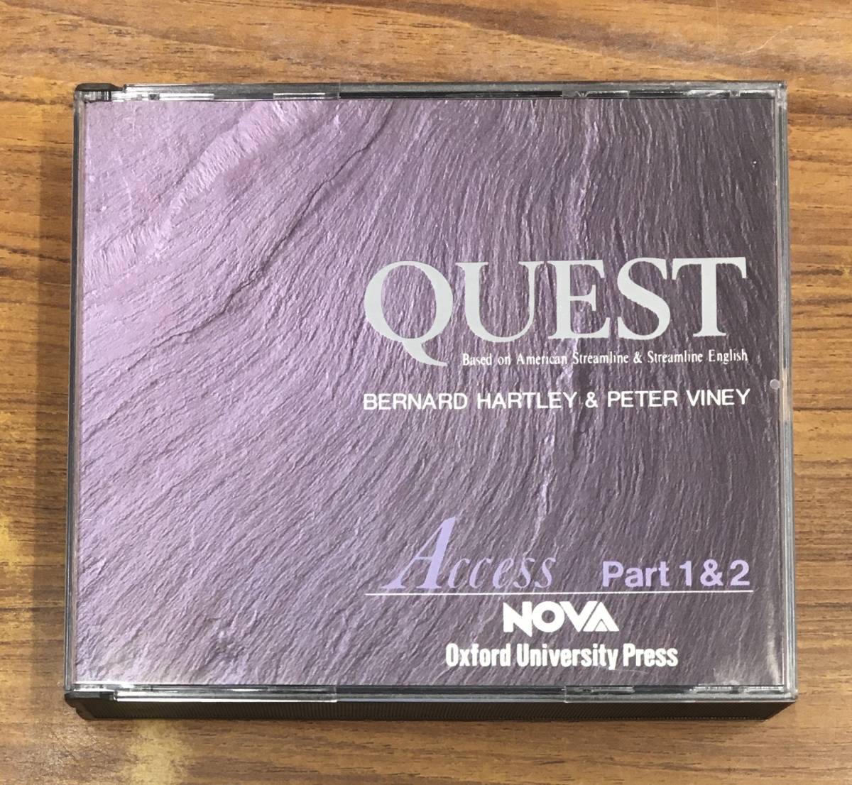 英会話教材 リスニング NOVA QUEST Access Part 1&2 CD 3枚組 …h-2232 拍卖