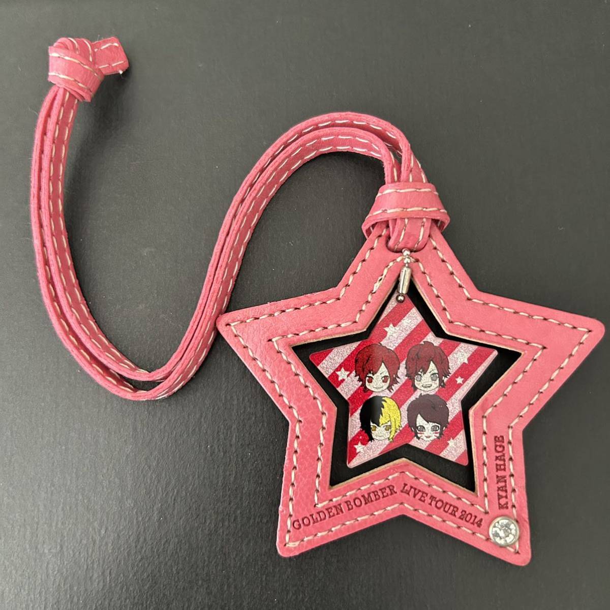 ご当地バッグチャーム☆キャンハゲ⑪ 横浜1【2014年 ゴールデンボンバー 鬼龍院翔 喜矢武豊 歌広場淳 樽美酒研二 キーホルダー 神奈川】拍卖