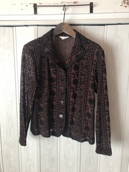 ◆YELL MIWA アジアン系花柄ブラウスジャケット/13AR◆x拍卖