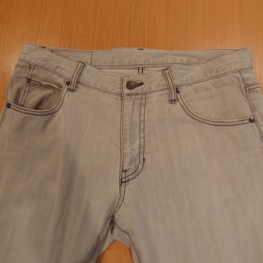 TOP VALU デニムジーンズ グレー82cm拍卖