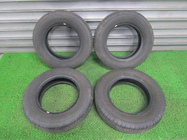 YOKOHAMA ECOS ES300 ノーマルタイヤ 夏タイヤ 145/80R12 145-80-12 4本 2021年モデル 7分山 ヨコハマ エコス /40535拍卖